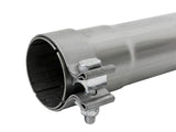 AFE aFe MACH Force-Xp 409 SS Muffler Pipe 2.5in. Inlet/Outlet / 14in. Body / 20in. Length 49M00035