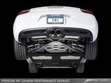 AWE Tuning Chrome Silver Tips AWE Tuning Performance Exhaust - 981 Boxster/Cayman 3010-32020
