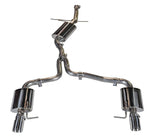 AWE Tuning Dual Outlet / Chrome Silver AWE Tuning Audi A5 2.0T Exhaust System 3015-32022