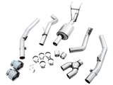 AWE Tuning AWE 0FG Dual Rear Exit Catback Exhaust for 4th Gen RAM 1500 5.7L