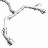 AWE Tuning Track Edition / Chrome Silver AWE Exhaust System - FE1 Civic SI / DE4 Acura Integra 3020-32331