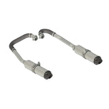 MBRP 11-14 Polaris RZR 900 (All Models) Complete Dual Exhaust System Headers-Back | AT-9514PT