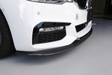 3D Design 5 Series G30 M-Sport Front Lip Spoiler Msport Only Carbon | 3101-33021