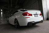 3D Design 3D Design - 5 Series F10 / F11 M-Sport Rear Diffuser 4 tip 3108-21041