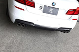 3D Design 5 Series F10 / F11 M-Sport Rear Diffuser 4 tip | 3108-21041