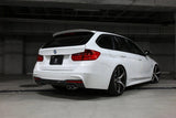 3D Design 3D Design F30 / F31 3-Series M-Sport Carbon Rear Diffuser 3108-23021