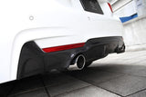 3D Design 3D Design - 4 Series F32 / F36 M-Sport 435i Rear Diffuser