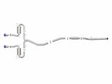 AFE aFe Takeda 3in 304 SS Cat-Back Exhaust System w/Blue Flame Tips 17-20 Honda Civic Sport L4-1.5L (t) 49-36624-L