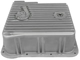 AFE afe Transmission Pan Cover (Raw); GM Diesel Trucks 01-14 V8-6.6L (td) 46-70070