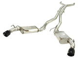 AFE aFe MACHForce XP Exhaust 3in Stainless Stee CB/10-13 Chevy Camaro V8-6.2L (td) (gloss blk tip) 49-44039-B