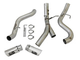 AFE aFe Large Bore-HD 4in 409-SS DPF-Back Exhaust w/Dual Polished Tips 2017 GM Duramax V8-6.6L (td) L5P 49-44086-P