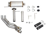 AFE aFe Rebel Exhausts 3in SS Cat-Back 09-14 Ford F-150 4.6/5.0/5.4L w/ Black Tips 49-43080-B