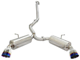 AFE aFe Takeda Exhaust Axle-Back 13-15 Scion FRS / Subaru BRZ 304SS Blue Flame Dual Tips Exhaust 49-36023-L