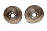 EMD Auto 340x30mm Front Slotted Brake Rotor (Pair) | 8V S3 | MK7/7.5 GTI/R | EMD-Slotted-Rotors-S3-GTI-R