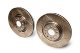EMD Auto EMD Auto 340x30mm Front Slotted Brake Rotor (Pair) | 8V S3 | MK7/7.5 GTI/R EMD-Slotted-Rotors-S3-GTI-R