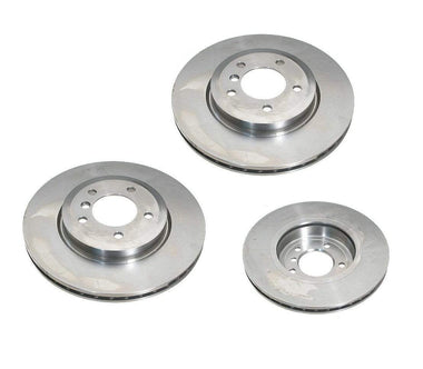 Front Brake Rotor Kit (325x25) - BMW E46 330Ci 330i 330xi / Z4 3.0Si | 34116864047-BRE-KT
