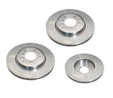 Front Brake Rotor Kit (325x25) - BMW E46 330Ci 330i 330xi / Z4 3.0Si | 34116864047-BRE-KT