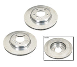 Front Rotor Kit (300x22) - BMW E46 323Ci 323i 325Ci 325i 325xi 328Ci 328i / Z3 30i / Z4 3.0ii | 34116864058-BRE-KT