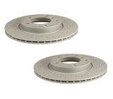 Zimmerman Front Cross Drilled Rotor Kit (286x22) - BMW E36 / E46 / Z3 / Z4 (Many Models Check Fitment) | 34116864060