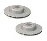 Zimmerman Rear Brake Rotor Kit (345x24) - BMW F2x 228i / F3x 320i & More (Fits Many Models Check Fitment) | 34206797605