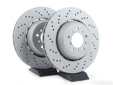 Zimmerman Zimmerman Rear Cross Drilled Rotors - E9X M3 | E82 1M Coupe (350x24) 34212283803KT