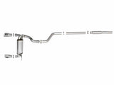 AFE aFe Rebel Series 409 Stainless Steel Cat-Back Exhaust 18-21 Jeep Wrangler JL 2.0L (t) - Polished Tip 49-48096-P