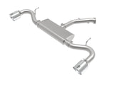 AFE aFe Takeda Series 2.5in 409 SS Axle-Back Exhaust System Polished 18-20 Hyundai Elantra GT L4-1.6L(t) 49-47016-P