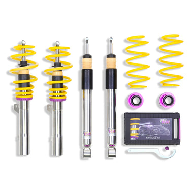 KW V3 Coilover Kit - Audi Golf V GTI + Rabbit; 2WD (A5/1K, 1KP); all engines; incl. DSG | 35210039