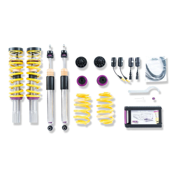 KW V3 Coilover Kit Bundle Audi A5 (B9) Sportback; Quattro; with