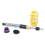 KW Suspension KW V3 Coilover Kit Bundle - Audi A4, S4 (B9) Sedan; A5 Coupe; Quattro; with electronic damping control 352100BJ