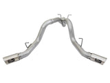 AFE aFe ATLAS 4in DPF-Back Alum Steel Exhaust System w/Dual Exit Polished Tip 2017 GM Duramax 6.6L (td) 49-04086-P