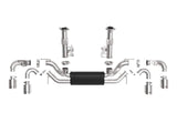 AFE aFe MACH Force-Xp 3in to 2-1/2in 304SS Cat-Back 2020 Chevy Corvette (C8) 6.2L - Polished Tip 49-34124-P