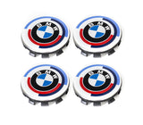 M Performance BMW 50 Years M Heritage Hub Cap Set (Centerbore: 66.6mm) - BMW | 36135A37E40-KT4