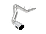 aFe ATLAS 5in Alum Steel DPF-Back Exhaust System w/Polished Tip 19-20 Ram Diesel Trucks L6-6.7L (td) | 49-02075-P