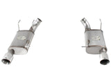 AFE aFe MACHForce XP Exhaust 11-14 Ford Mustang GT V8-5.0L 3in. SS Axle-Back w/Polished Tips 49-43052-P