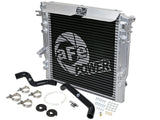 aFe BladeRunner GT Series Bar and Plate Radiator w/ Black Hoses 07-11 Jeep Wrangler (JK) V6 3.8L | 46-50002-B