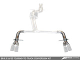 AWE Tuning For Use With 90mm Tips AWE Touring-to-Track Conversion Kit - Audi B8/B8.5 | S4 | S5 | 3.0T 3820-41006