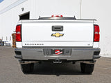 aFe Gemini XV 3in 304SS CB Exhaust w/ Cutout 14-19 GM Trucks 4.3/5.3L w/ Pol Tips - CrewCab/Extended | 49-34132-P