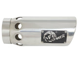 aFe Power Intercooled Tip Stainless Steel - Polished 4in In x 5in Out x 12in L Bolt-On | 49T40501-P121