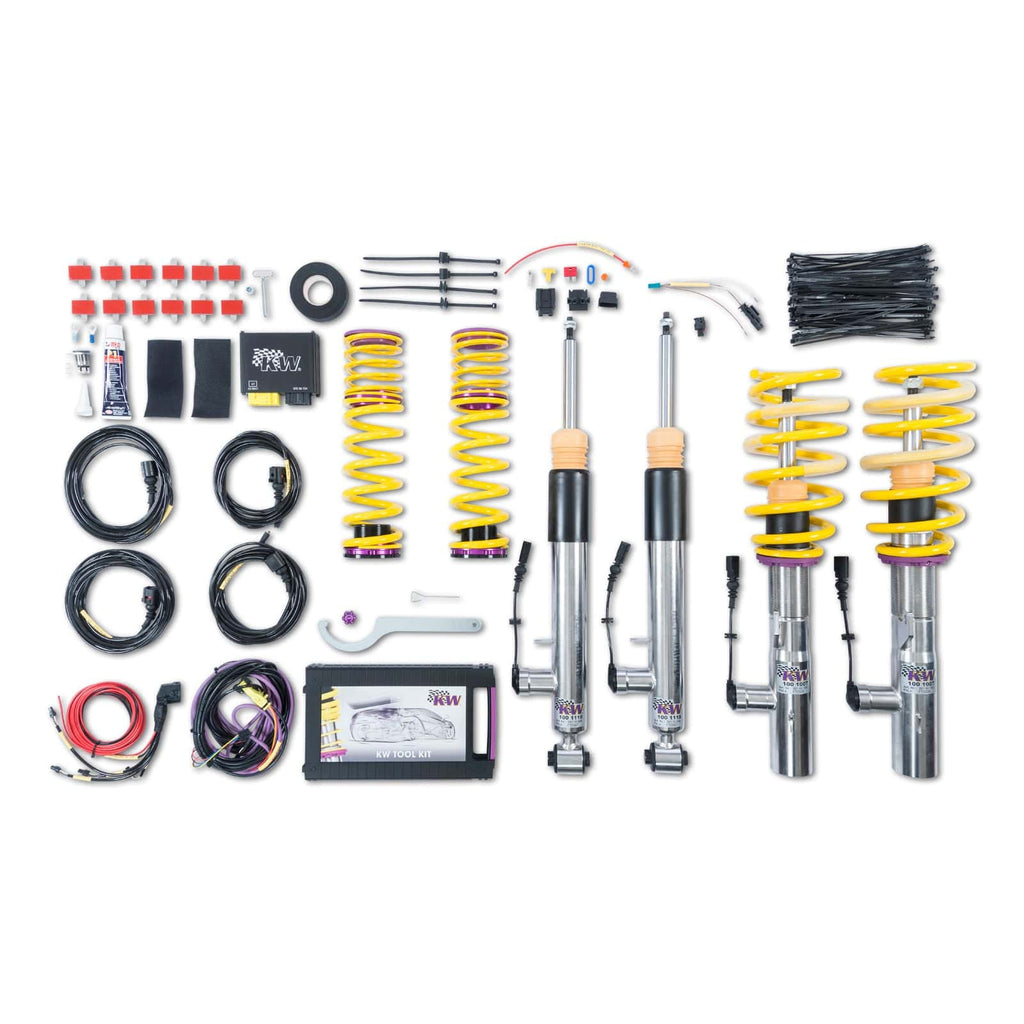 KW Variant 3 Coilover Kit - 2007-2008 Audi RS4 Sedan Quattro