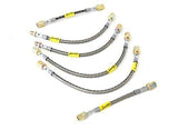 Goodridge G-Stop SS Brake Lines | Mk3 Jetta | Golf 4-cyl with Rear Disc | 39012