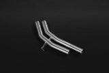 Capristo Capristo Porsche 536 Cayenne Turbo/Turbo E-Hybrid/GTS (19+) - Valved Exhaust with Mid-Silencer Delete and Carbon Tips (CES3)