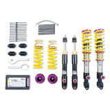 KW Suspensions KW V4 Coilover Kit Bundle - Mercedes AMG C63, C63 S, Coupe, Convertible (W205) with electronic dampers | 3A725089
