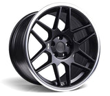 3SDM 5x100 - 18x8.5 et35 3SDM 0.09 Wheel | 18" Satin Black Machined Lip S8855100BP00935