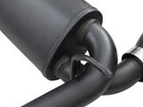 AFE aFe Rebel Series 409 Stainless Steel Cat-Back Exhaust 18-21 Jeep Wrangler JL 2.0L (t) - Black Tip 49-48096-B