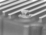 AFE aFe Street Series Engine Oil Pan Raw w/ Machined Fins; 11-17 Ford Powerstroke V8-6.7L (td) 46-70320
