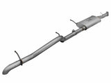 AFE aFe Scorpion Exhaust System, Cat Back Aluminized Hi-Tuck 07-14 Jeep Wrangler JK Unlimited V6 3.6/3.8 49-08040
