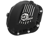 aFe Power Front Differential Cover 5/94-12 Ford Diesel Trucks V8 7.3/6.0/6.4/6.7L (td) Machined Fins | 46-70082