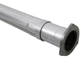 AFE aFe Rebel XD 4in SS Down-Pipe Back Exhaust w/Dual Polished Tips 17-18 Ford Diesel Trucks V8-6.7L(td) 49-43102-P