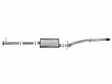 AFE aFe MACH Force-Xp Hi-Tuck 3in. 409 SS C/B Exhaust 15-18 GM Colorado/Canyon L4-2.5L/V6-3.6L - Blk Tip 49-44099-B